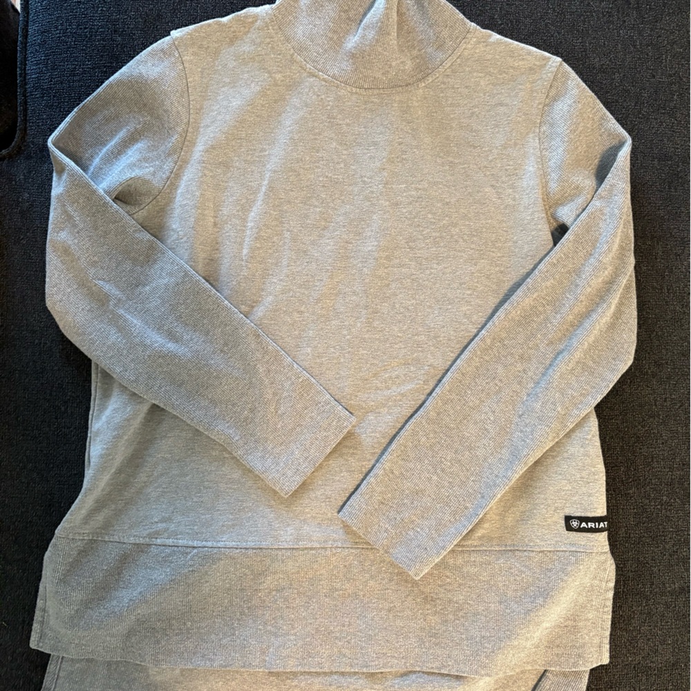 Ariat Gray Turtleneck Sweater